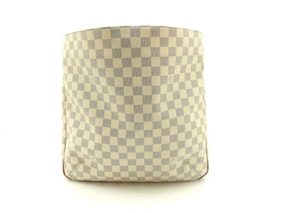 LOUIS VUITTON Sophie Shoulder Bag Damier Azur White